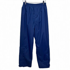 Helly Hansen Blue Waterproof Nylon Pants Size Medium - Flawed